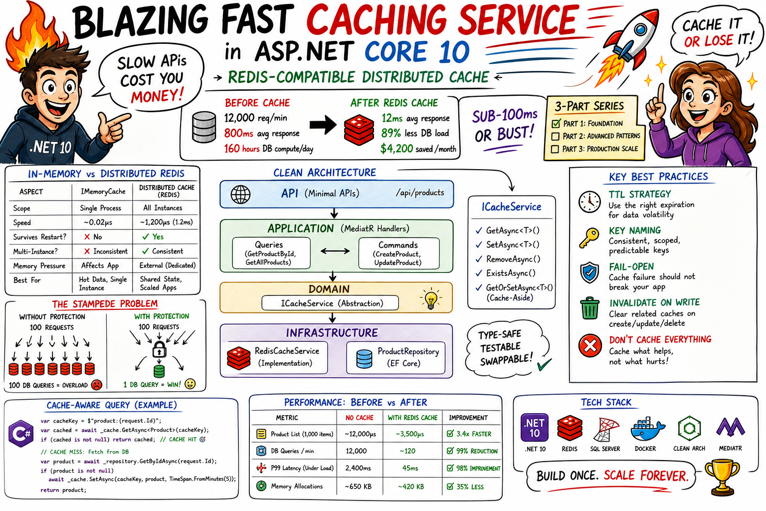 Blazing Fast Caching Service in ASP.NET