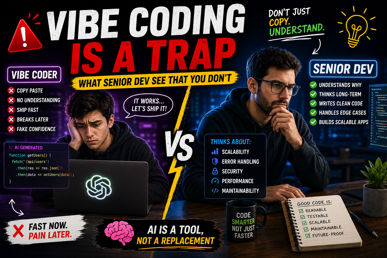 Why “Vibe Coding” Is Making Developers Worse