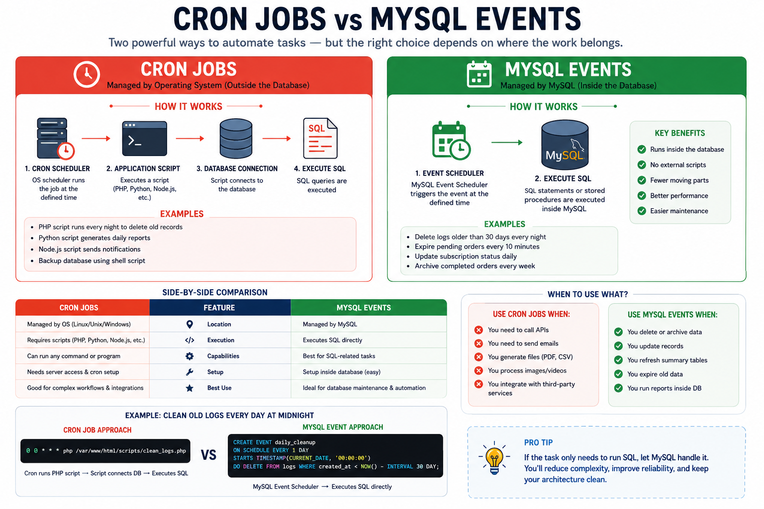 Stop Writing Cron Jobs for Everything: Let MySQL Do the Work