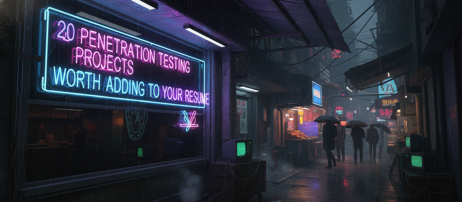 20 Penetration Testing Projects Worth Adding to Your Resume