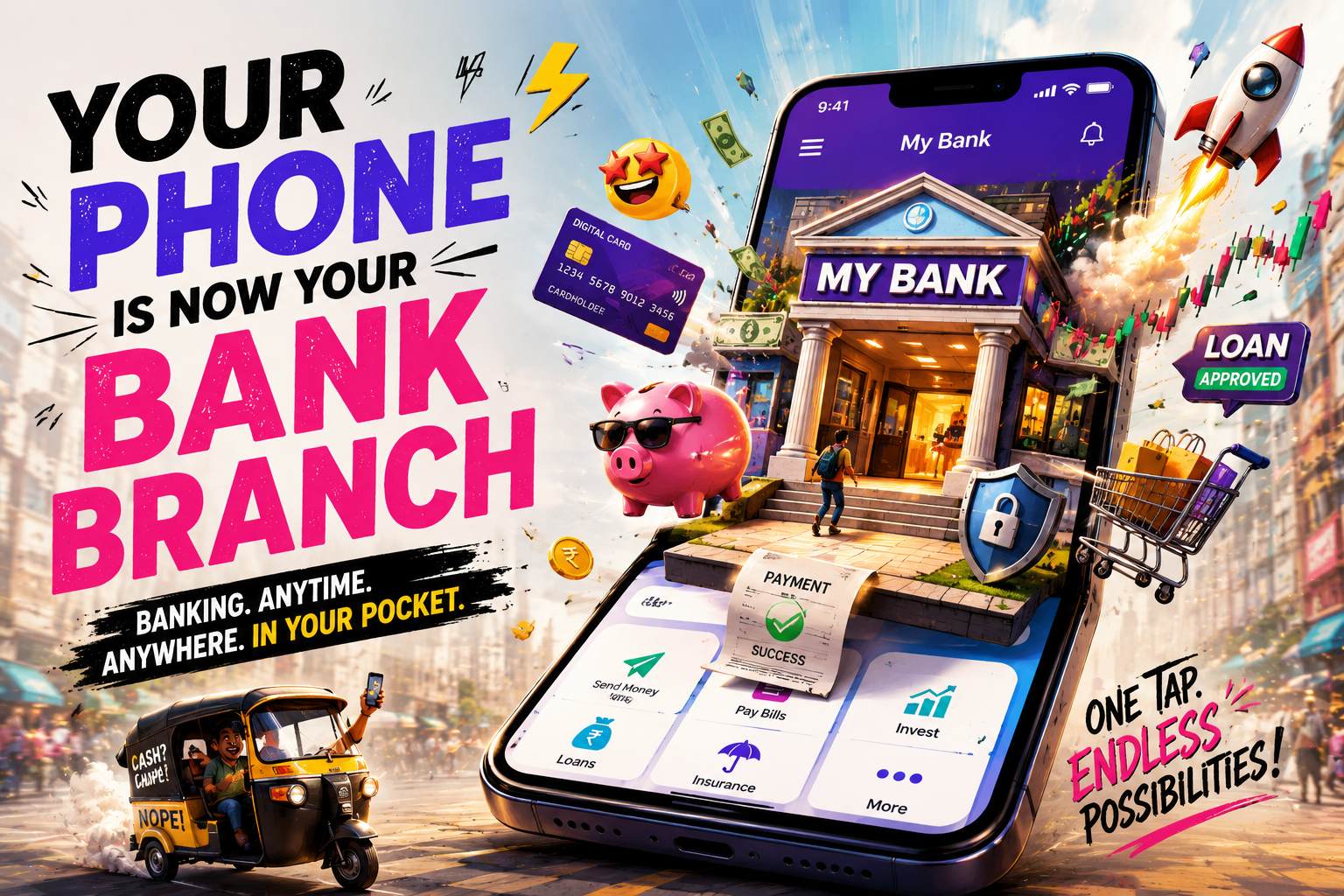 Your Phone Is Now Your Bank Branch