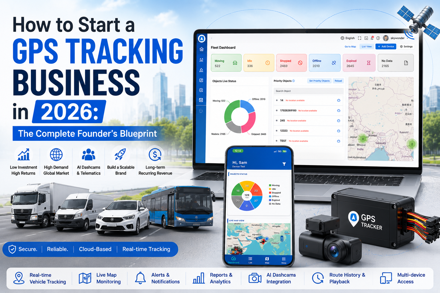 How to Start a GPS Tracking Business in 2026: The Complete Founder’s Blueprint