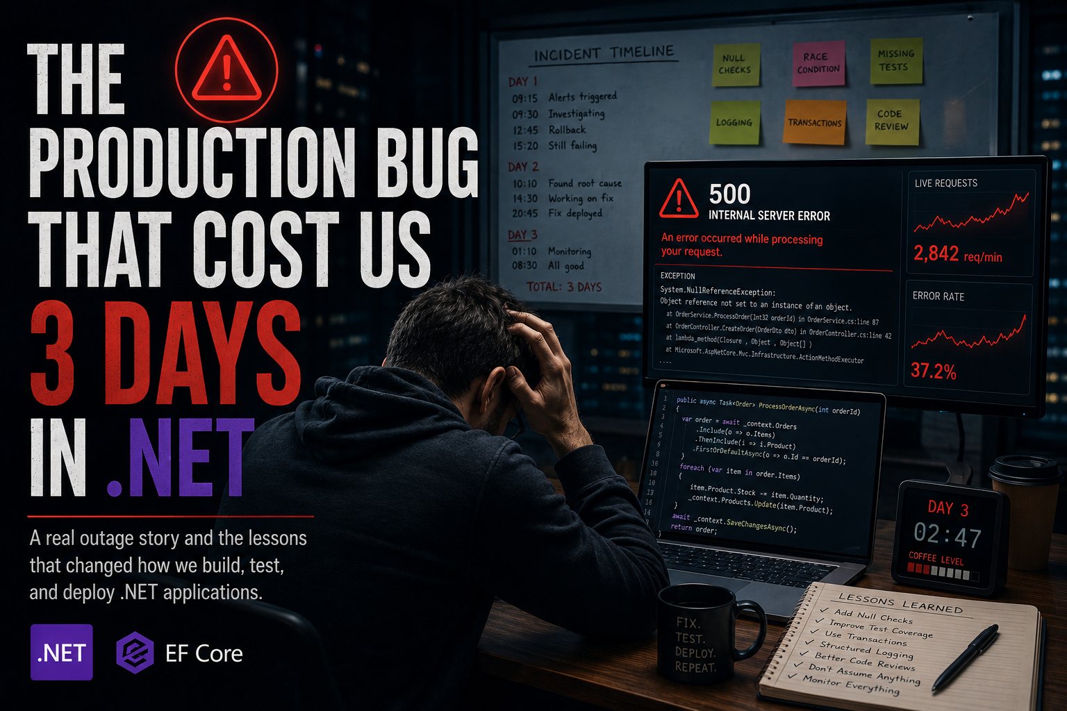 The Production Bug That Cost Us 3 Days in .NET