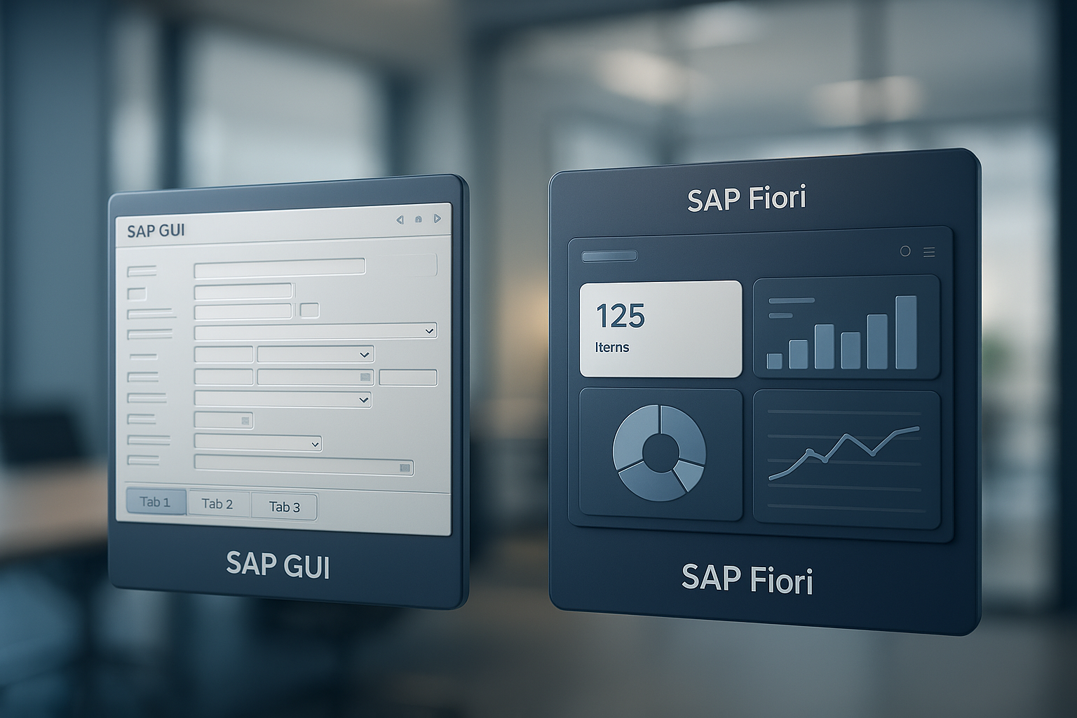 SAP GUI vs SAP Fiori en 2026 : différences, cas d’usage et comment choisir