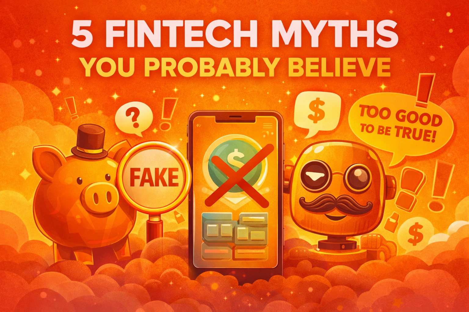 Here is your deep human-style article on Fintech Myths.