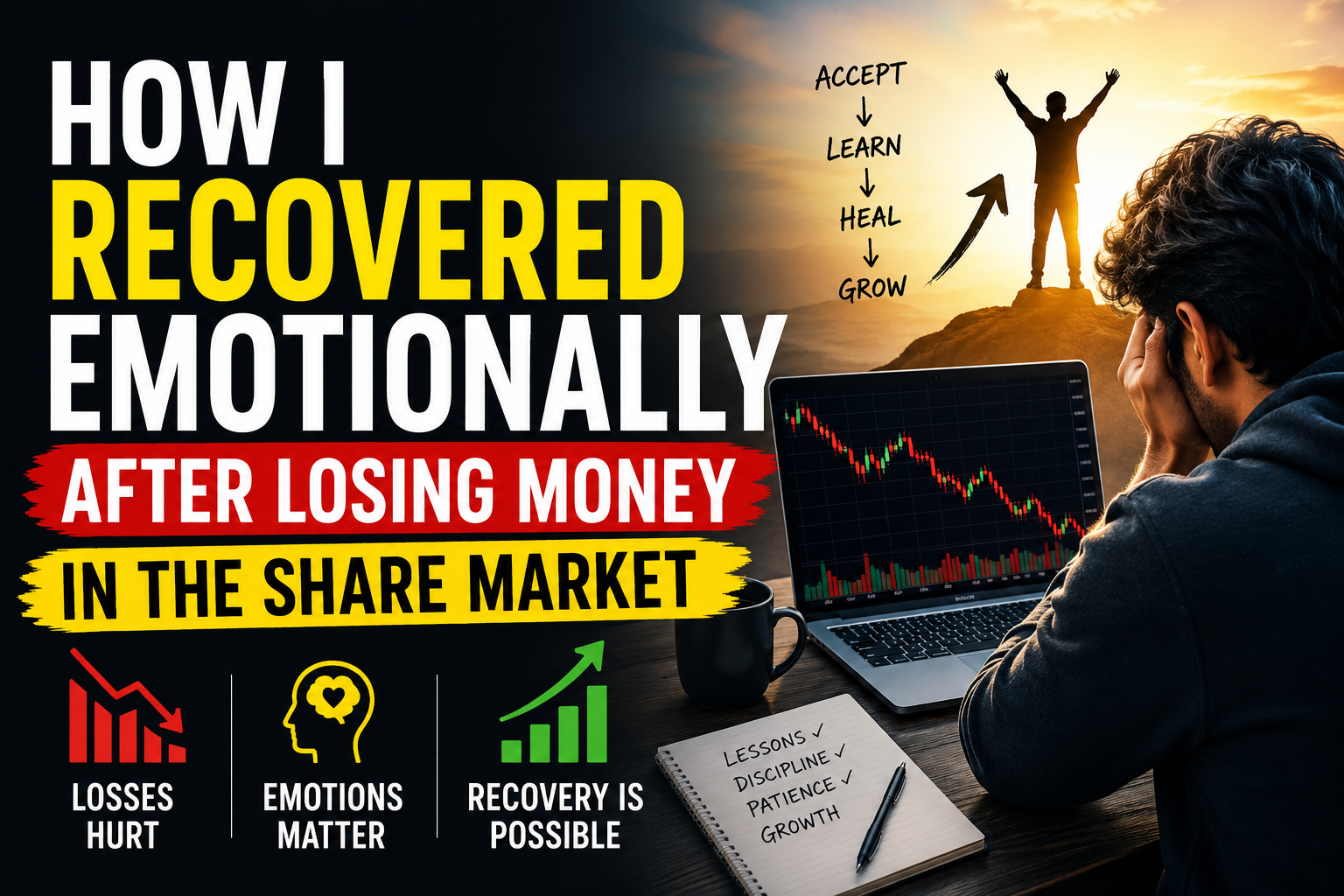 How I Recovered Emotionally After Losing Money in the Share Market