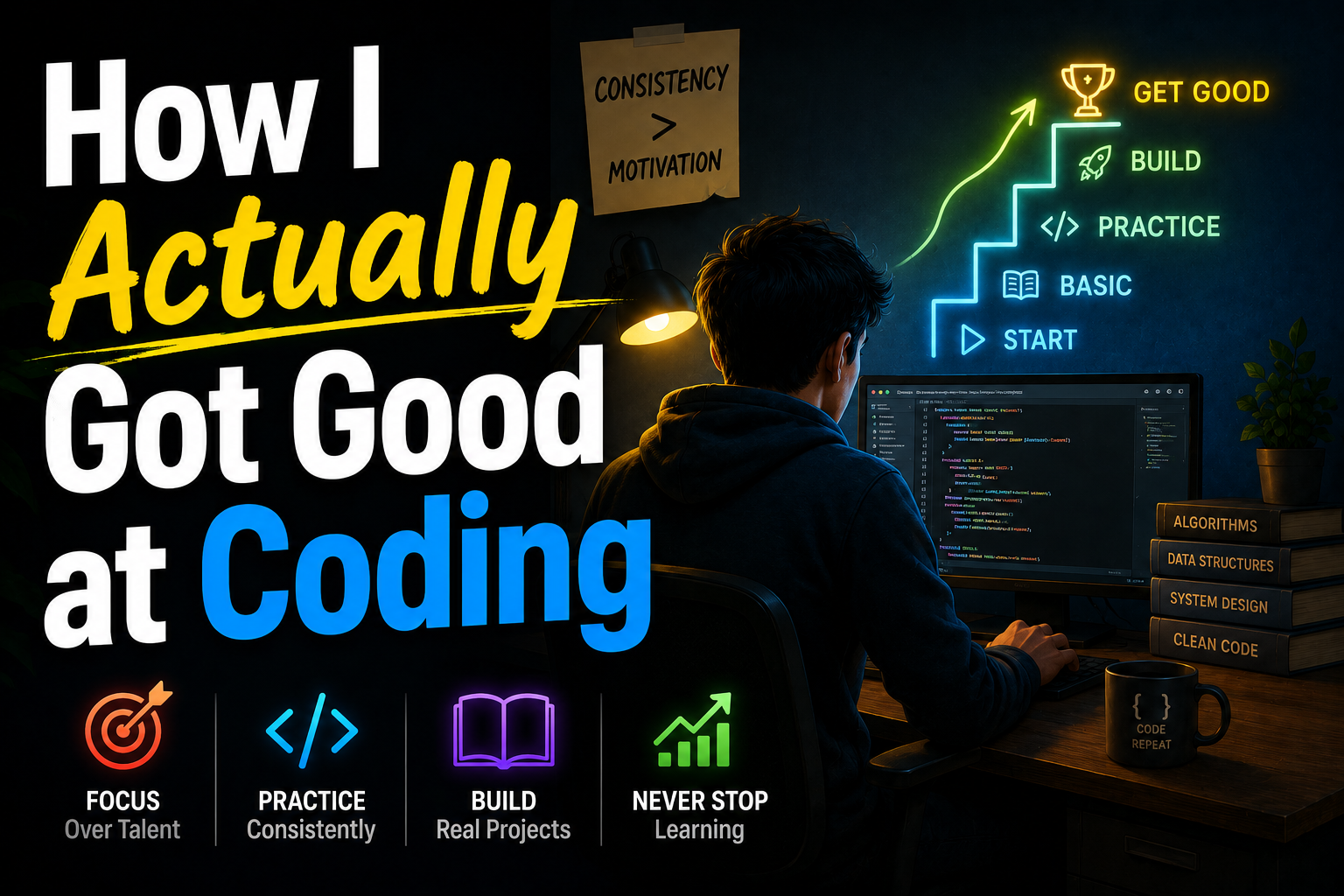 How I Actually Got Good at Coding