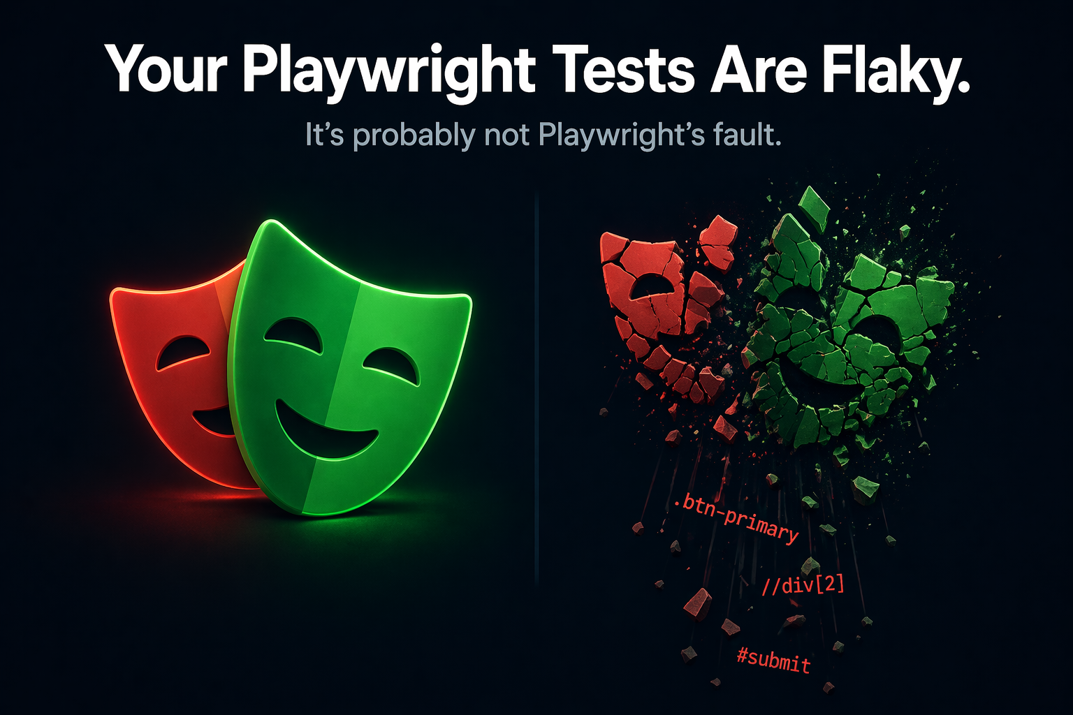 Your Playwright Tests Are Flaky. It’s Probably Not Playwright’s Fault.