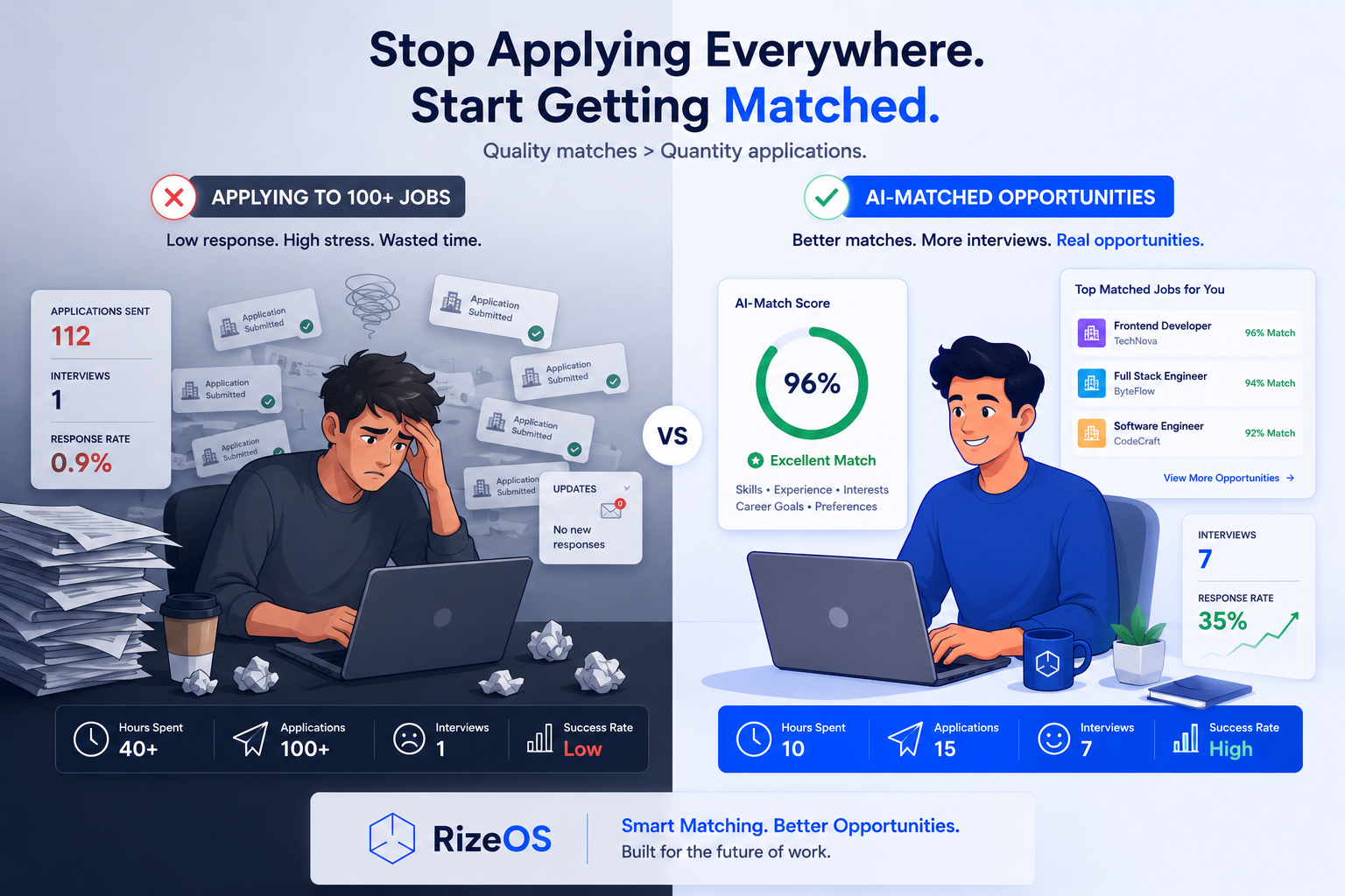 Why Sending 100 Job Applications Isn’t the Answer