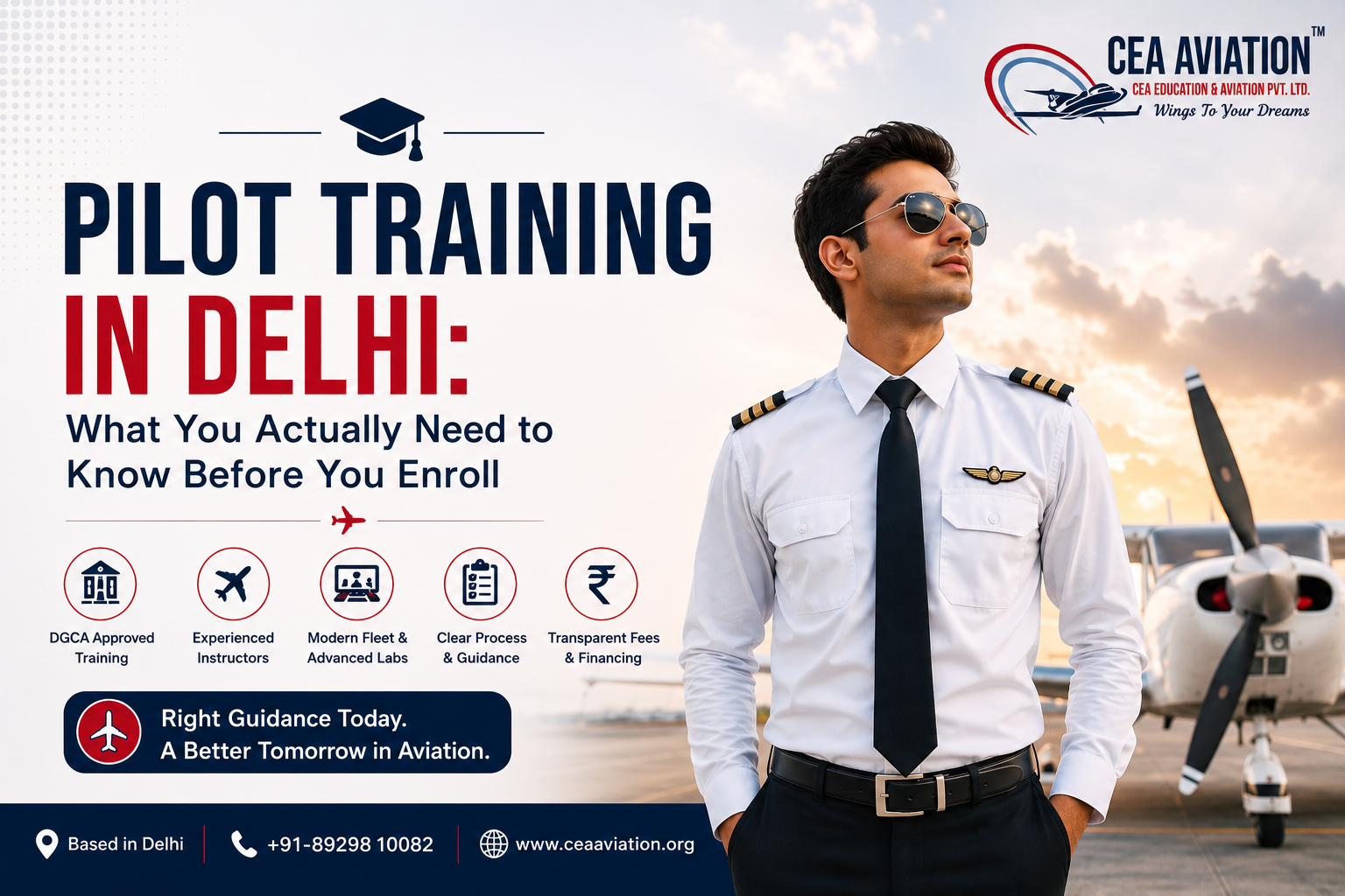Pilot Training in Delhi | CEA Aviation Pilot Training in Delhi | CEA Aviation