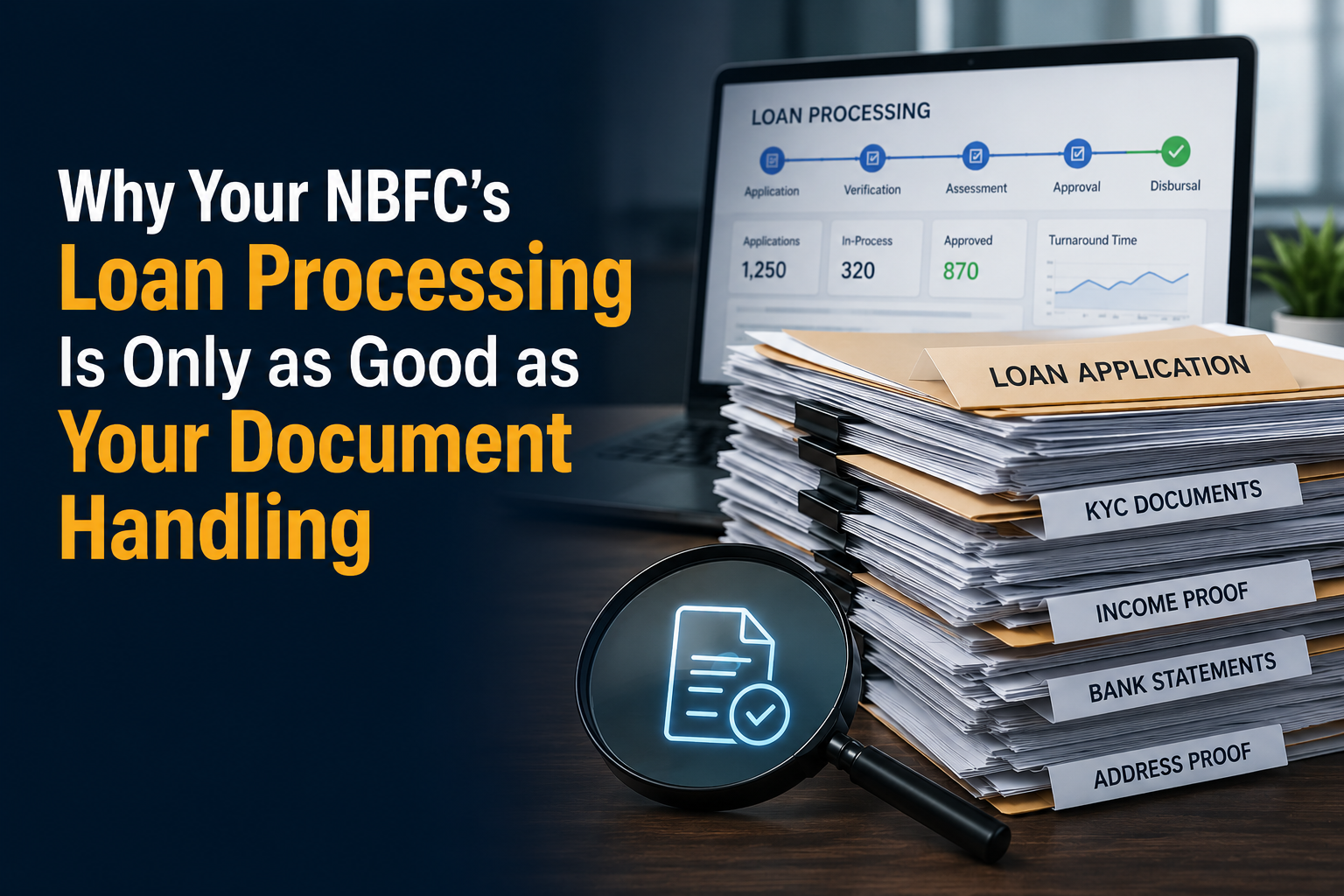 Why Your NBFC’s Loan Processing Is Only as Good as Your Document Handling