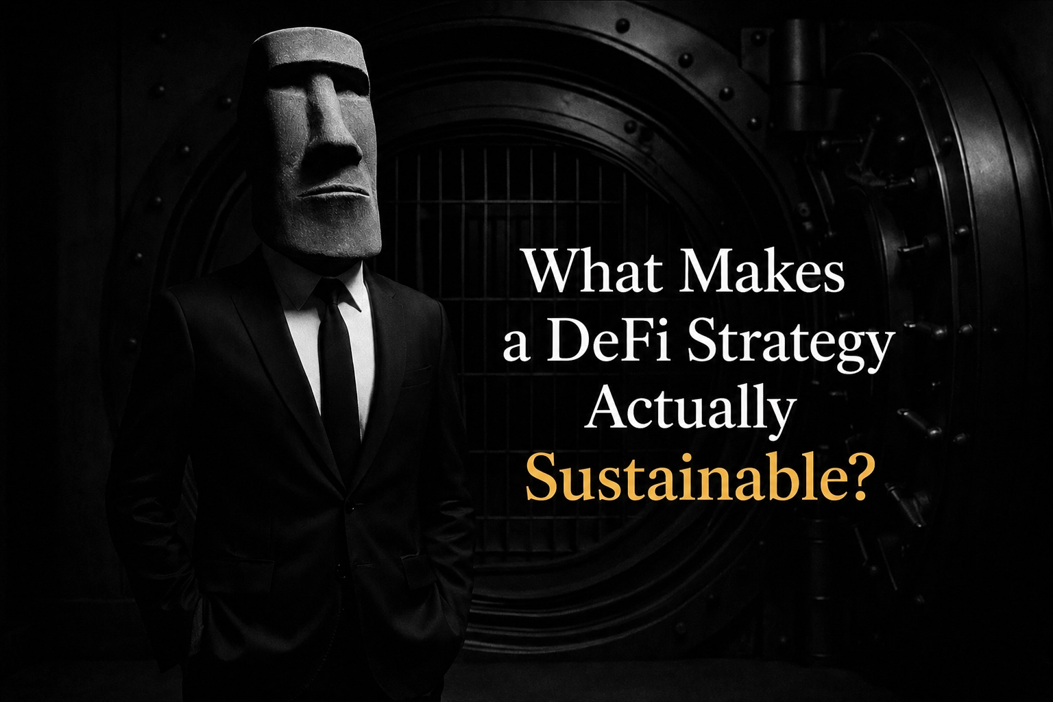 What Makes a DeFi Strategy Actually Sustainable?