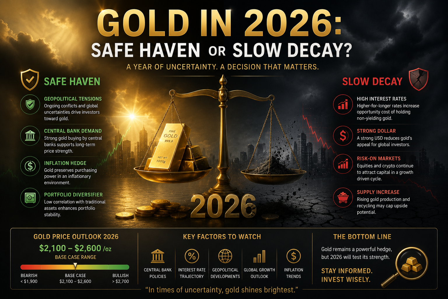 Gold in 2026: Safe Haven or Slow Decay?