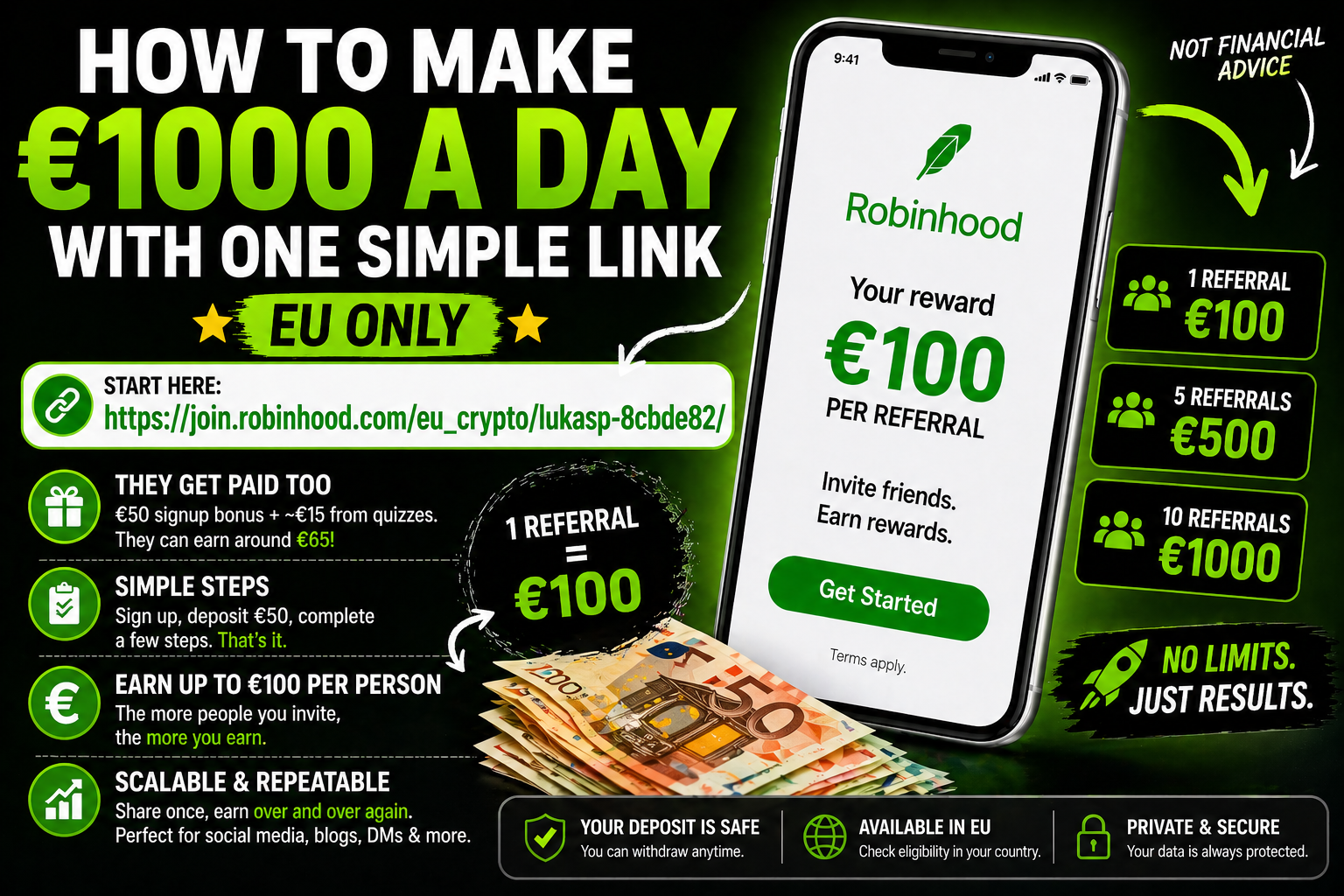  How One Link Can Make You €100–€1000 Online (EU Only)