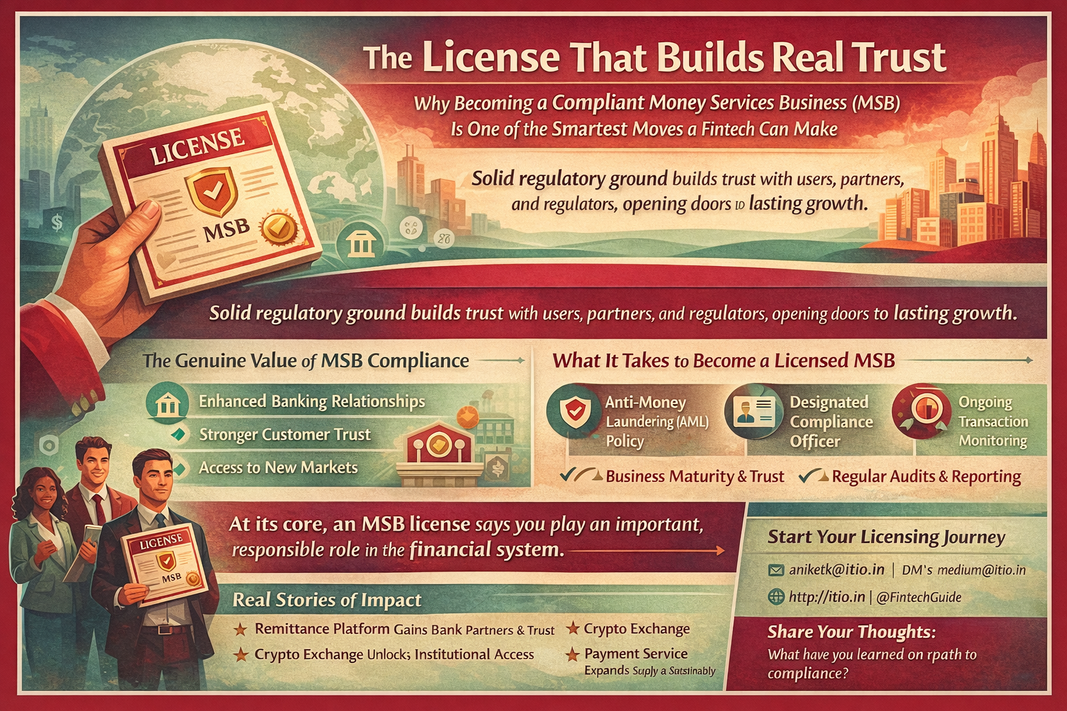 The License That Builds Real Trust: Why Becoming a Compliant Money Services Business (MSB) Is One…