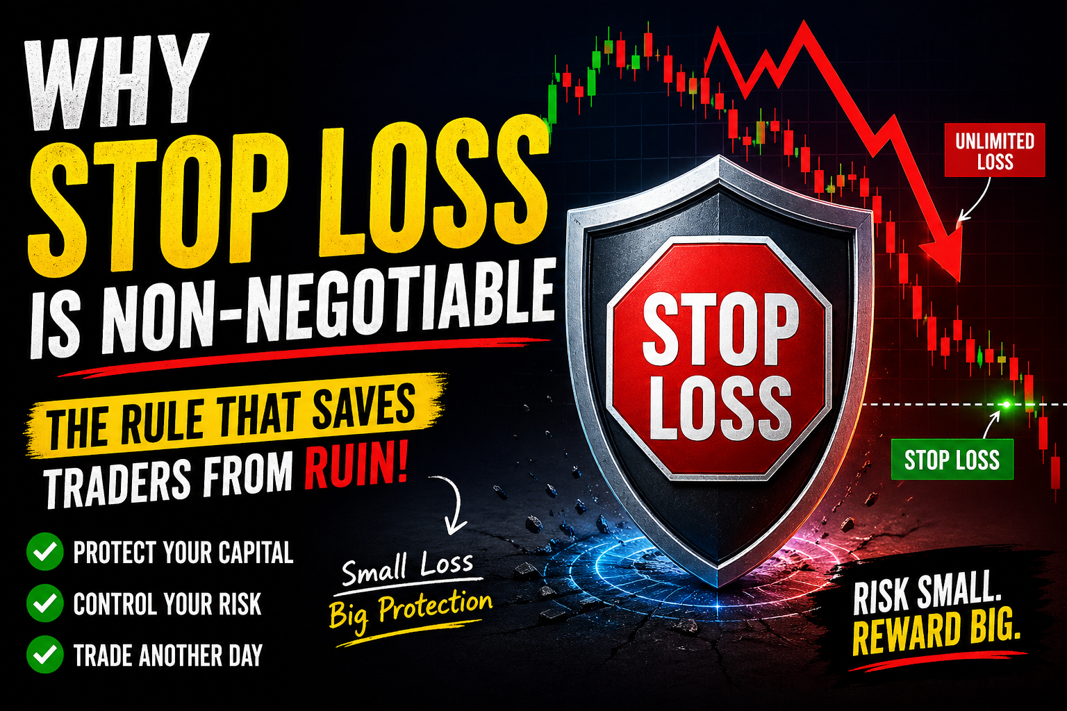 Why Stop Loss Is Non-Negotiable: The Rule That Saves Traders From Ruin