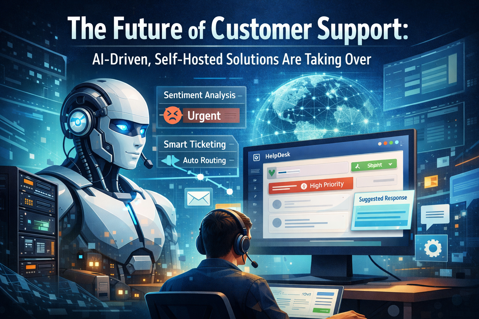 The Future of Customer Support: Why AI-Driven, Self-Hosted Solutions Are Taking Over