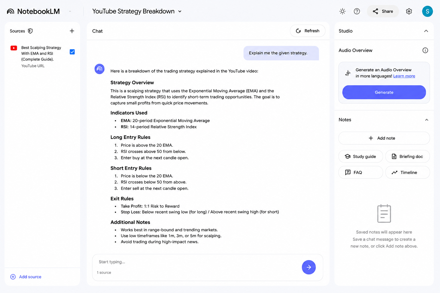 backtest any YouTube trading strategy in under three minutes using a three-step AI-driven process