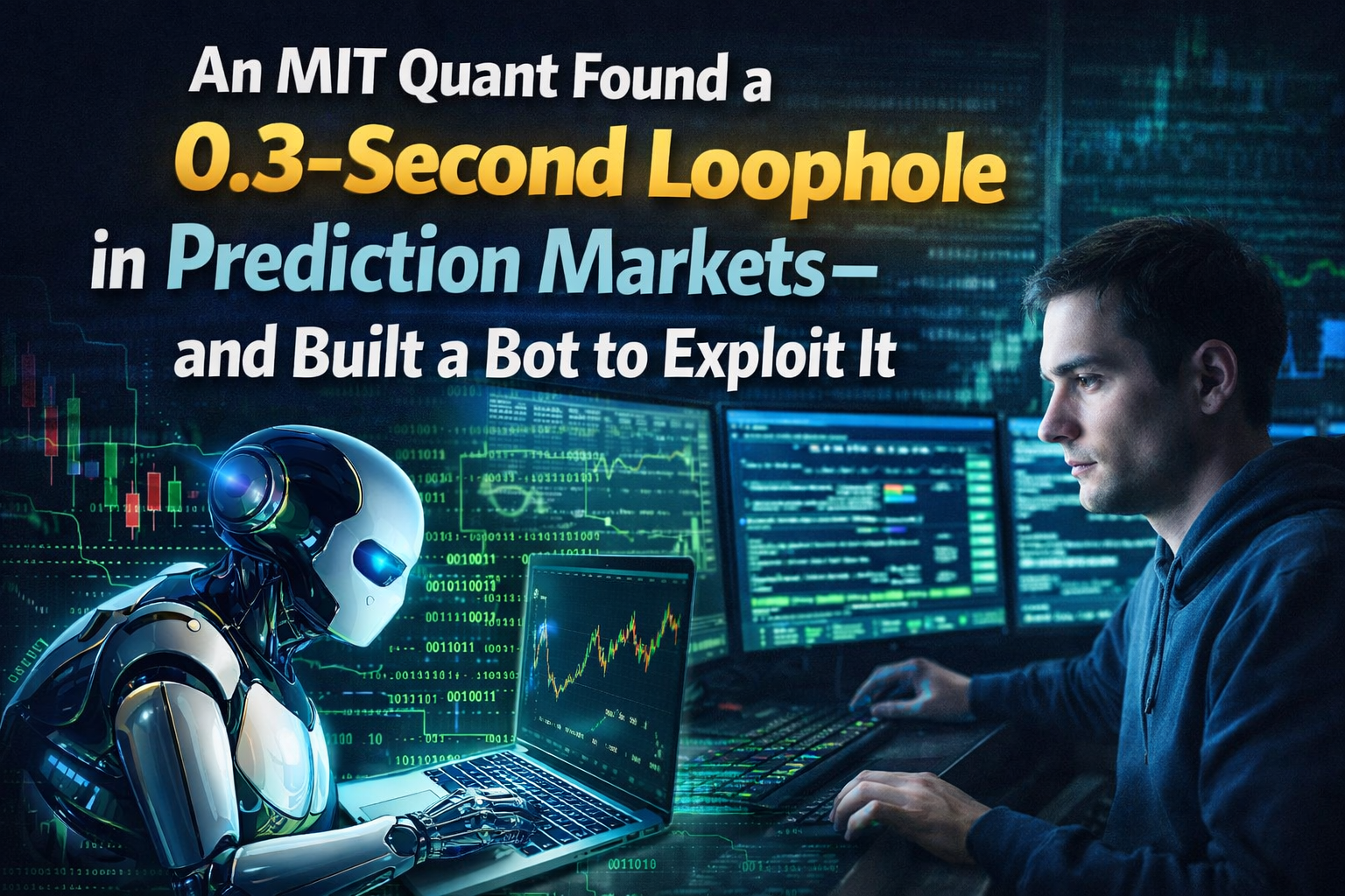 An MIT Quant Found a 0.3-Second Loophole in Prediction Markets — and Built a Bot to Exploit It