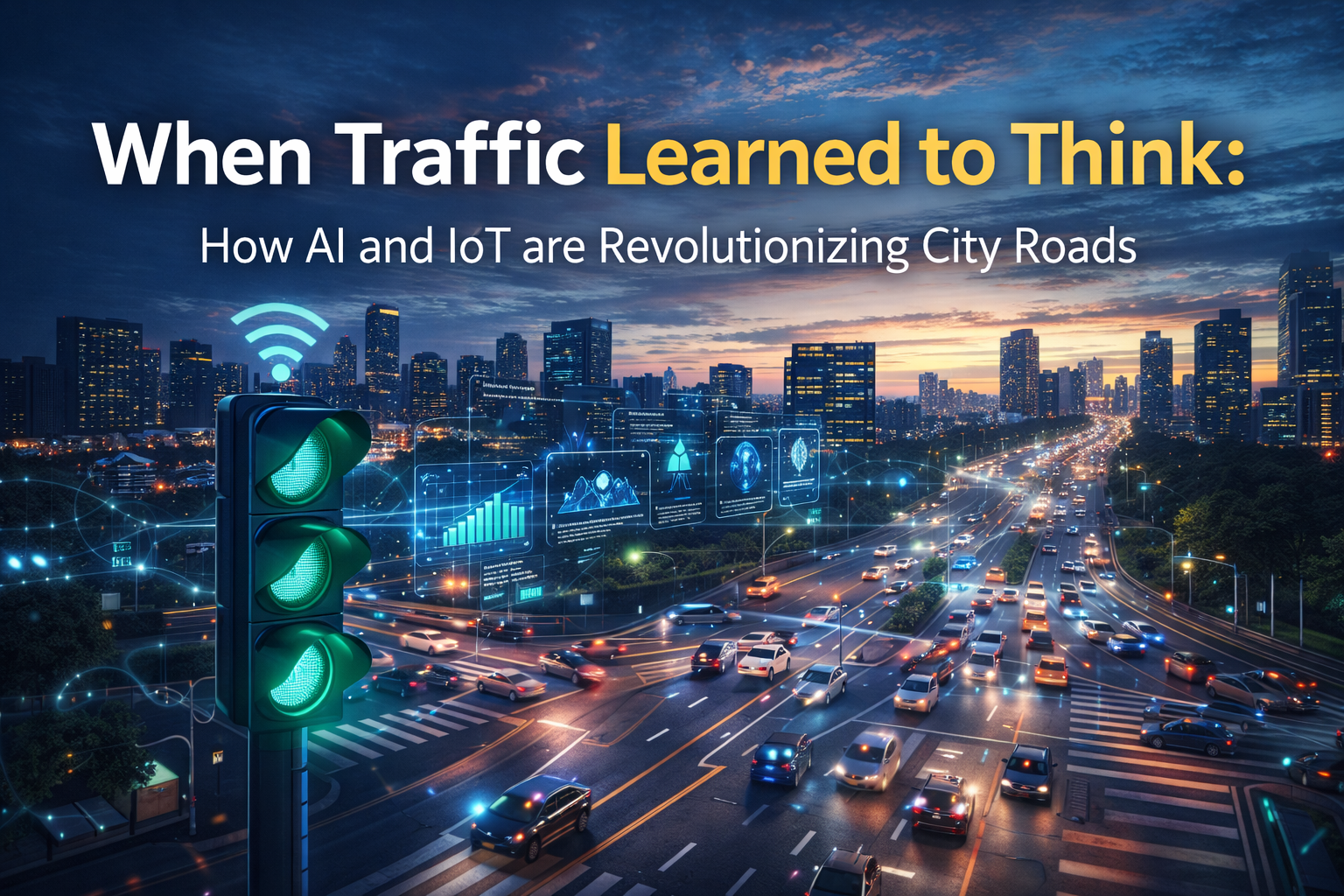 When Traffic Learned to Think: How AI and IoT Are Transforming Smart Cities