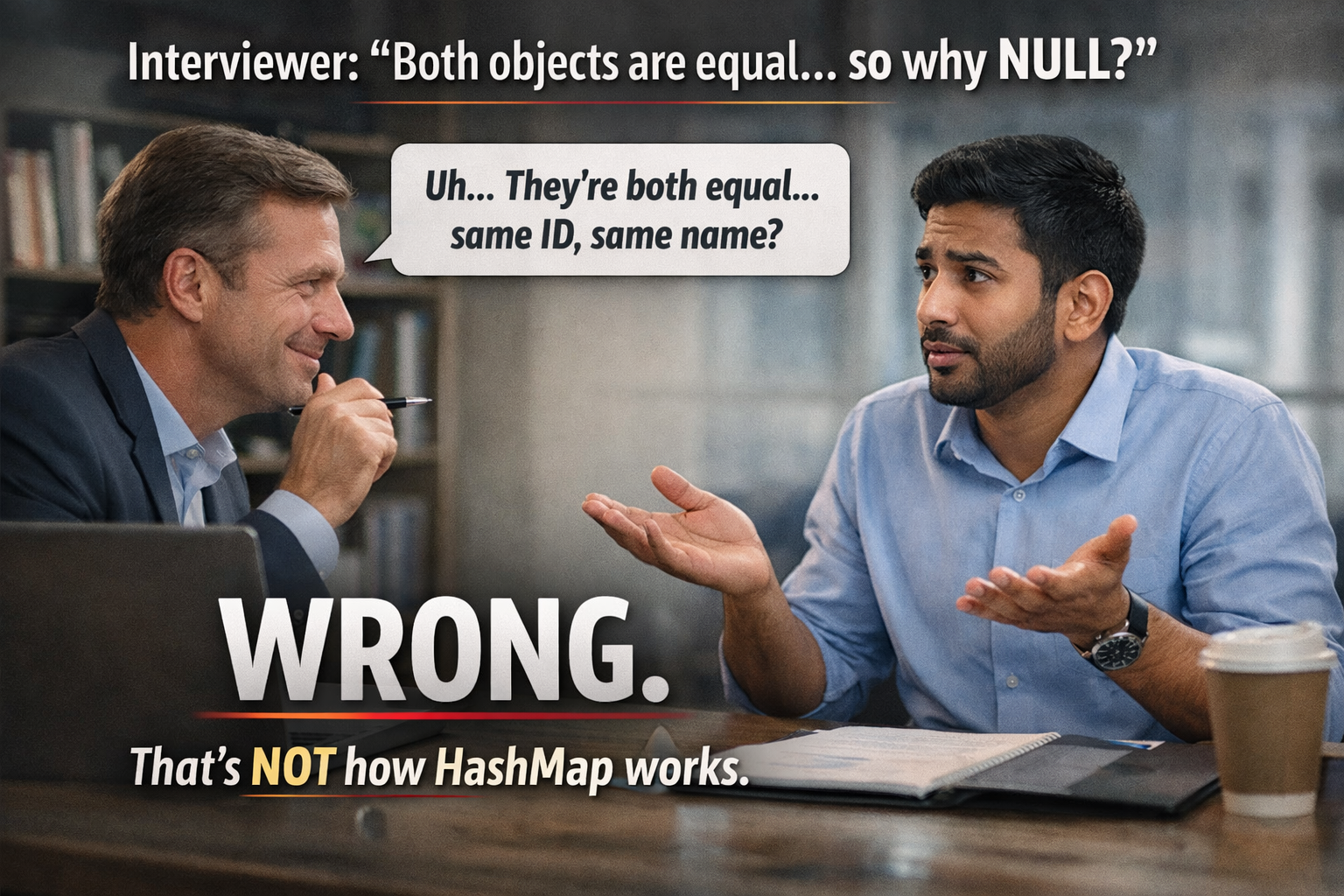 One Simple Question Destroyed My Confidence in HashMap
