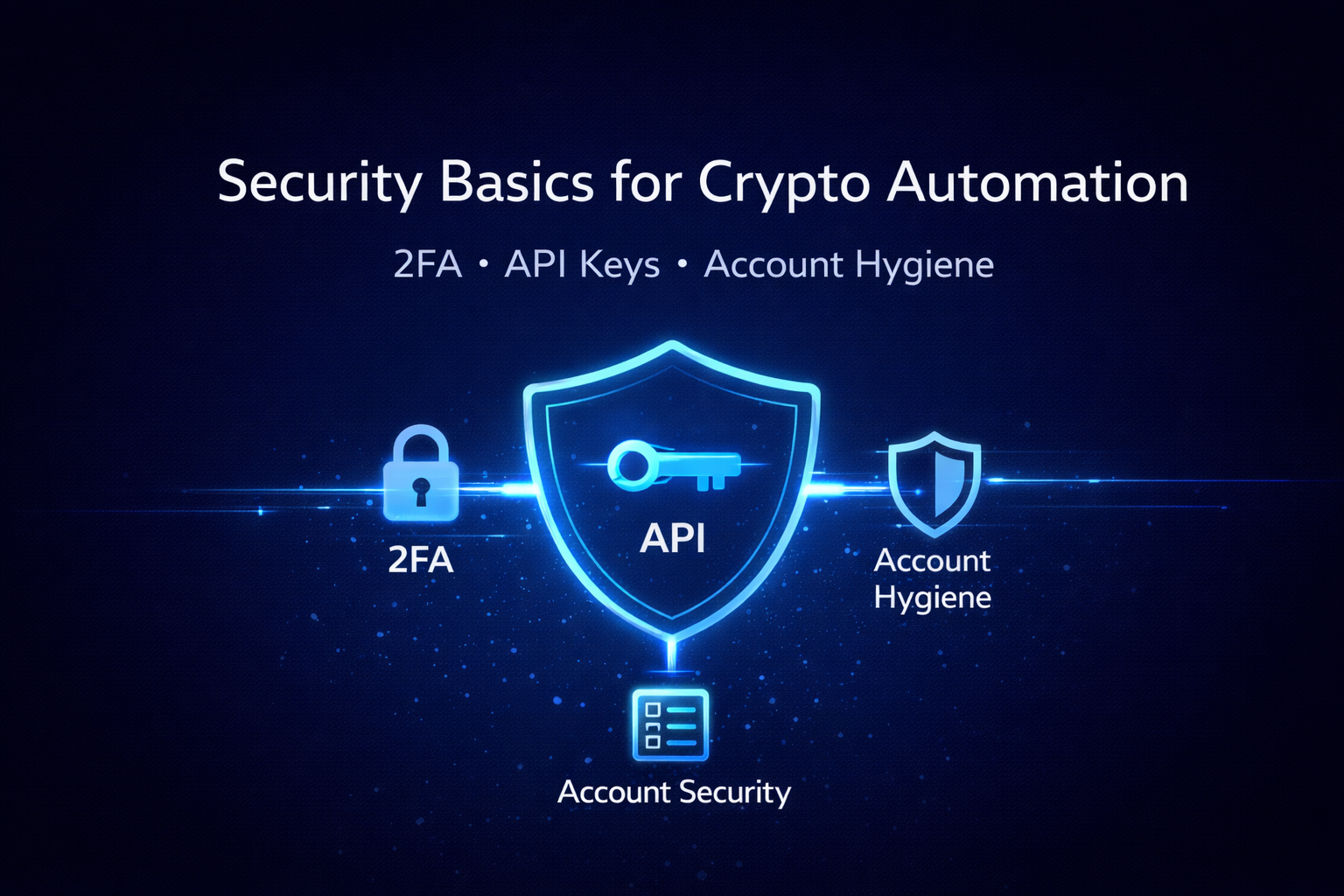 Security Basics for Crypto Automation