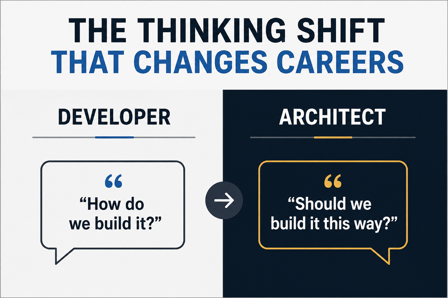 The Difference Between Developers Who Build Features and Developers Who Shape Systems
