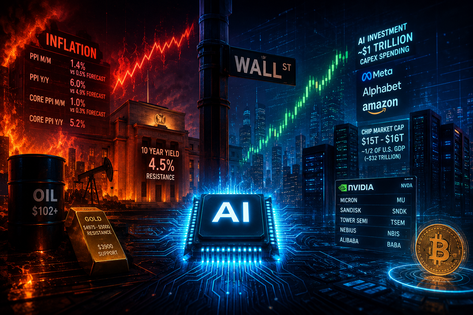 Inflation Is Hot, but AI Still Runs the Market | May 13, 2026