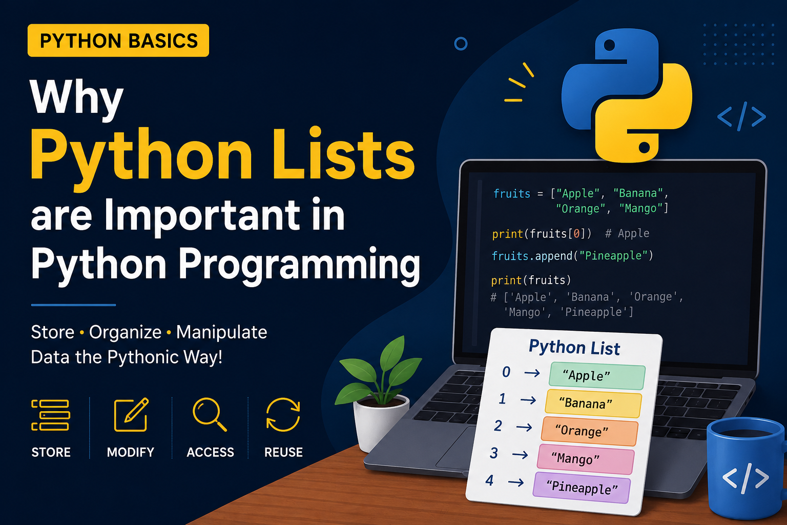 “Why Python Lists are Important in Python Programming”