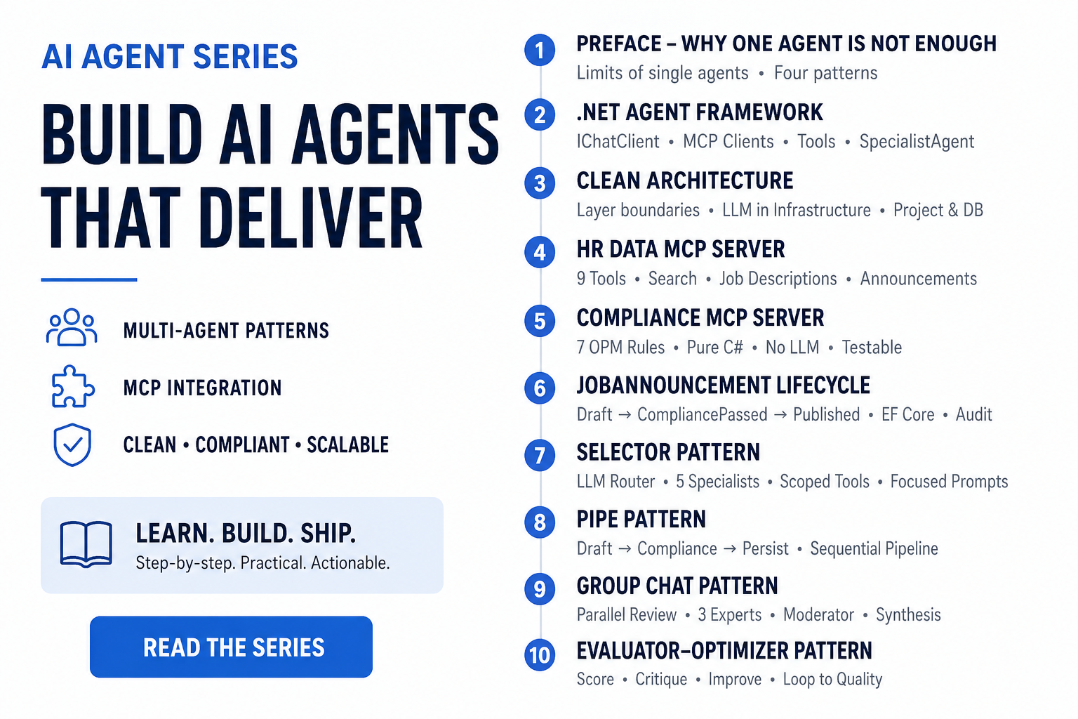 Multi-Agent Systems with .NET 10: Why One Agent Is Not Enough