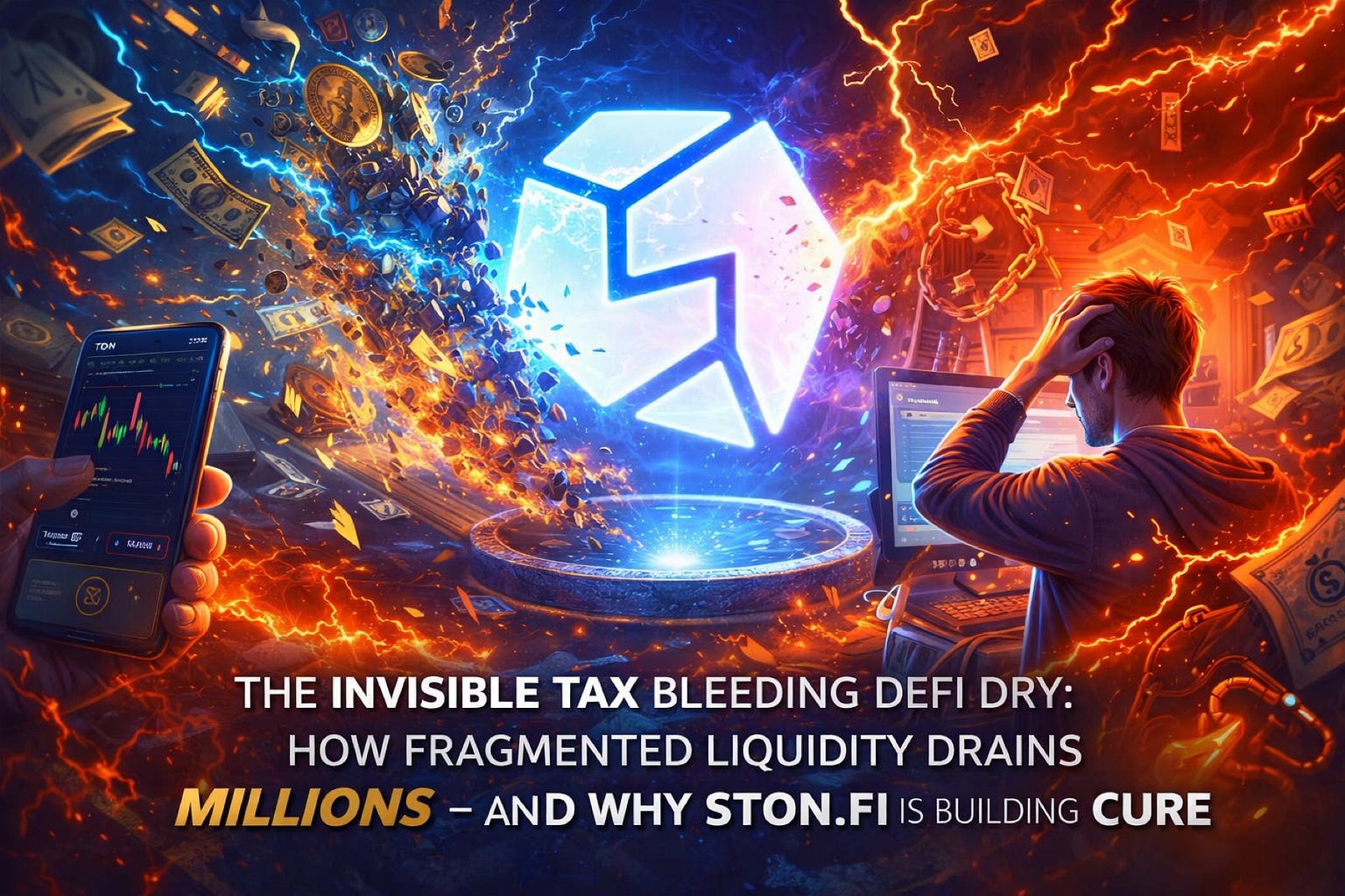 The Invisible Tax of DeFi: How Fragmented Liquidity Bleeds Value: and How STON.fi Plans to Fix It