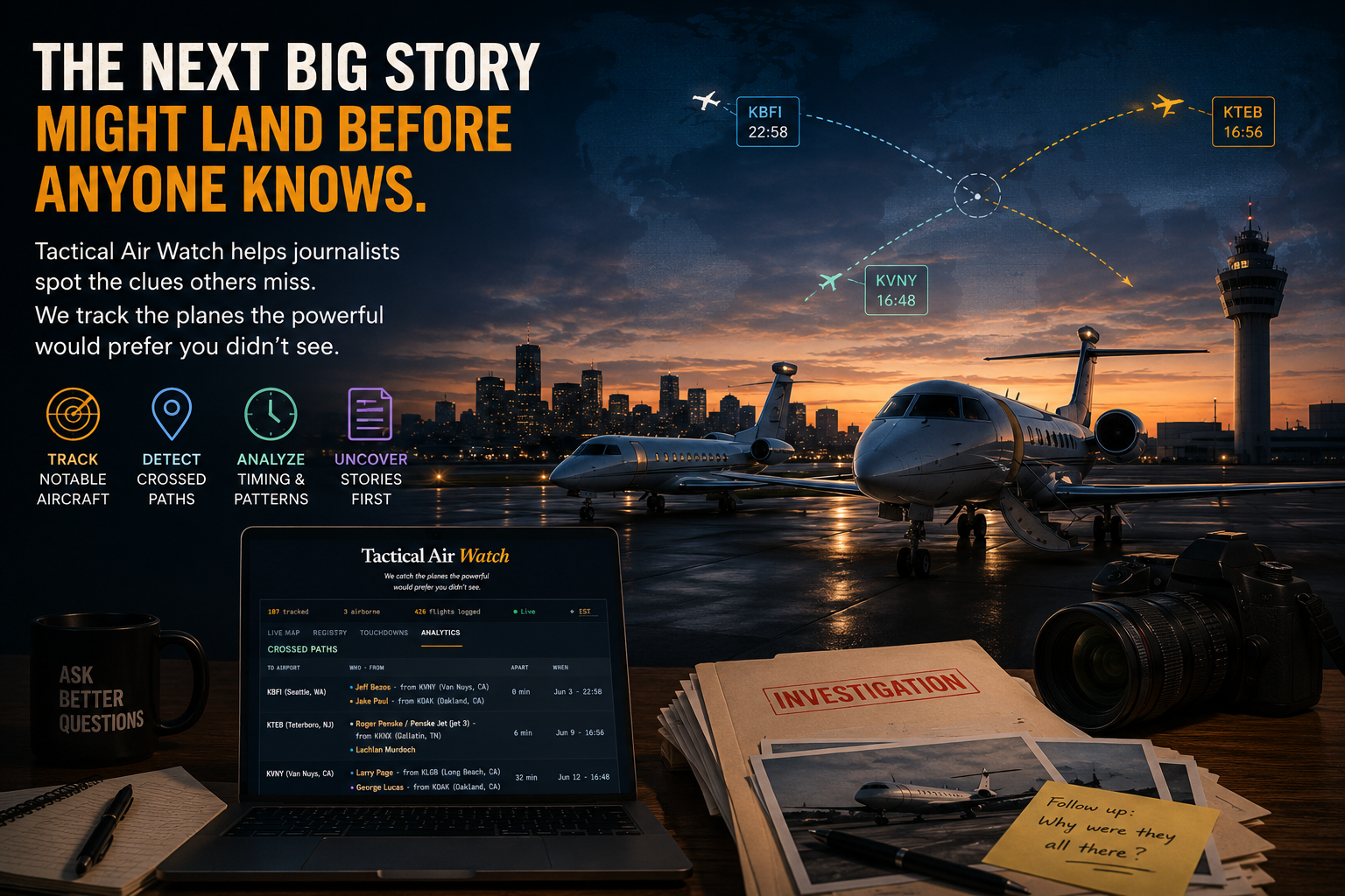 Tactical Air Watch: Why Journalists Should Be Watching the Skies Tactical Air Watch: Why Journalists Should Be Watching the Skies