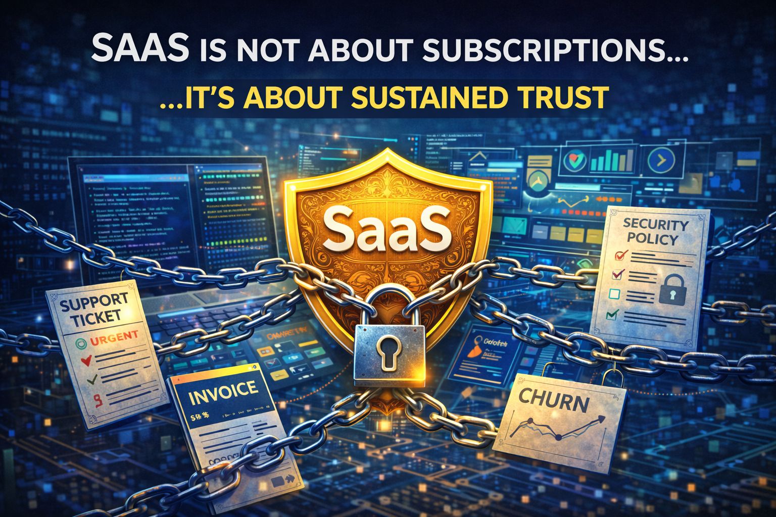 SaaS Is Not About Subscriptions. It’s About Sustained Trust.