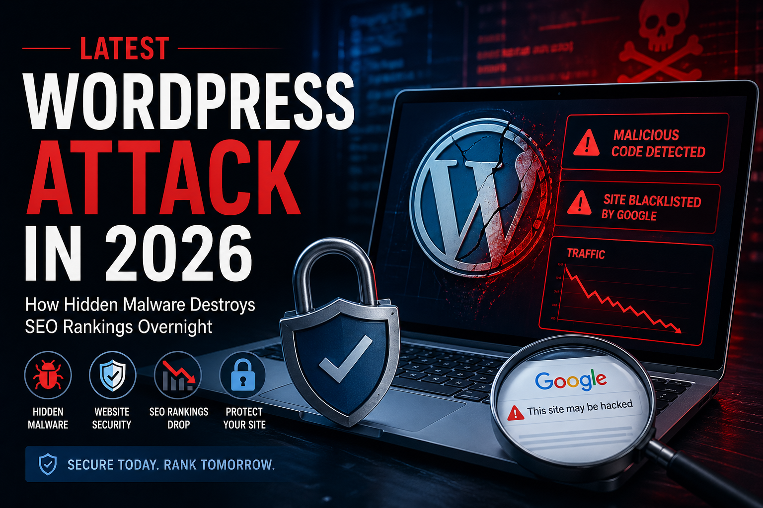 Latest WordPress Attack in 2026: How Hidden Malware Destroys SEO Rankings Overnight