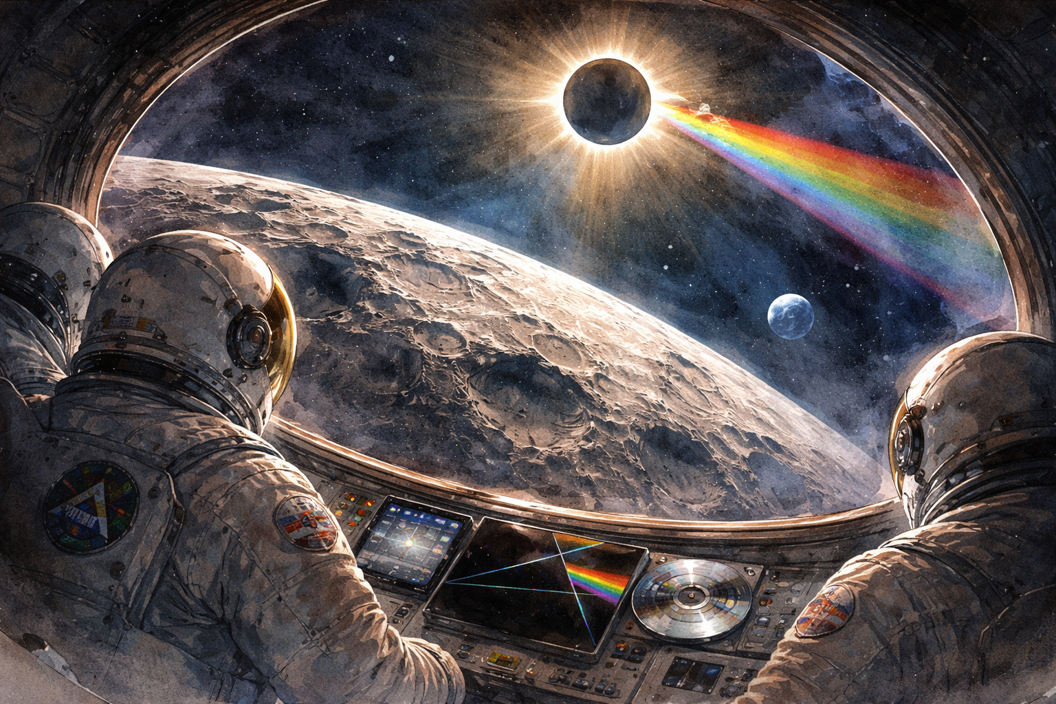 Artemis II made Pink Floyd feel terrifyingly real!