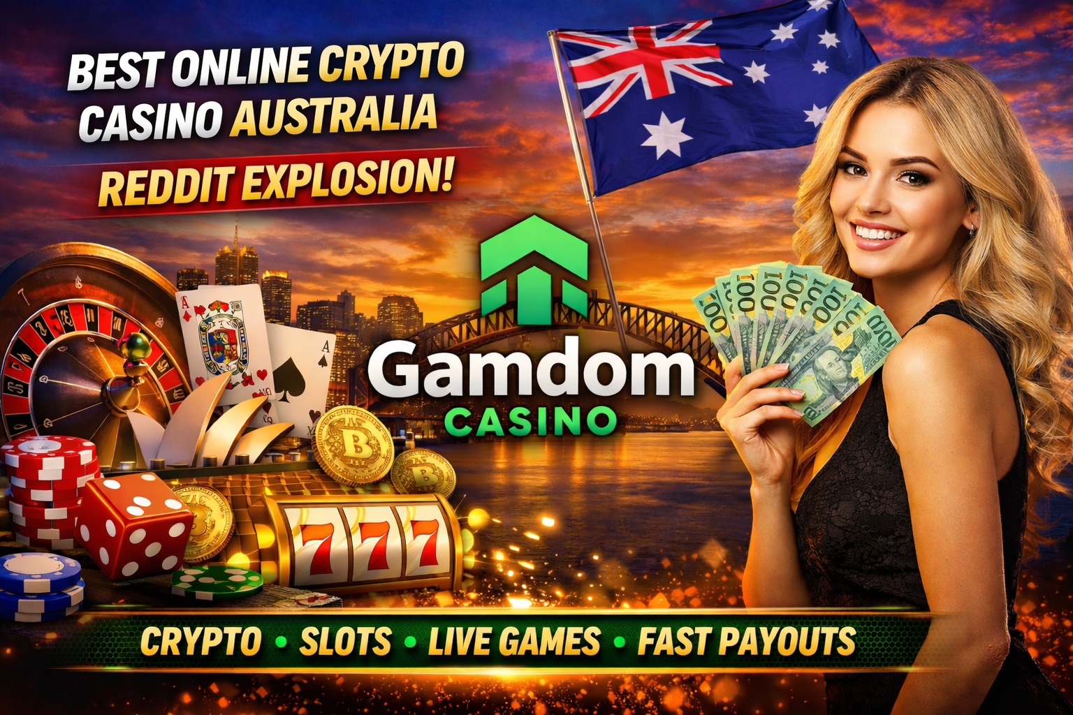 Exclusive Report Australia: Why Gamdom Casino Is Taking Over Real Money Gambling | Reddit Real…