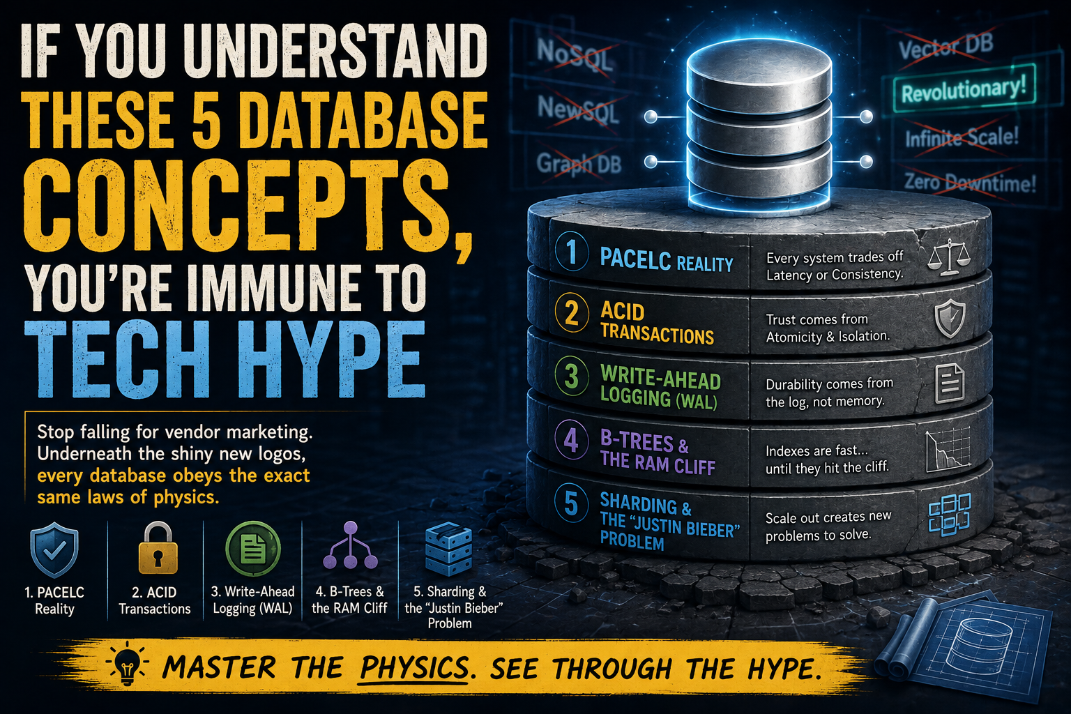 If You Understand These 5 Database Concepts, You’re Immune to Tech Hype