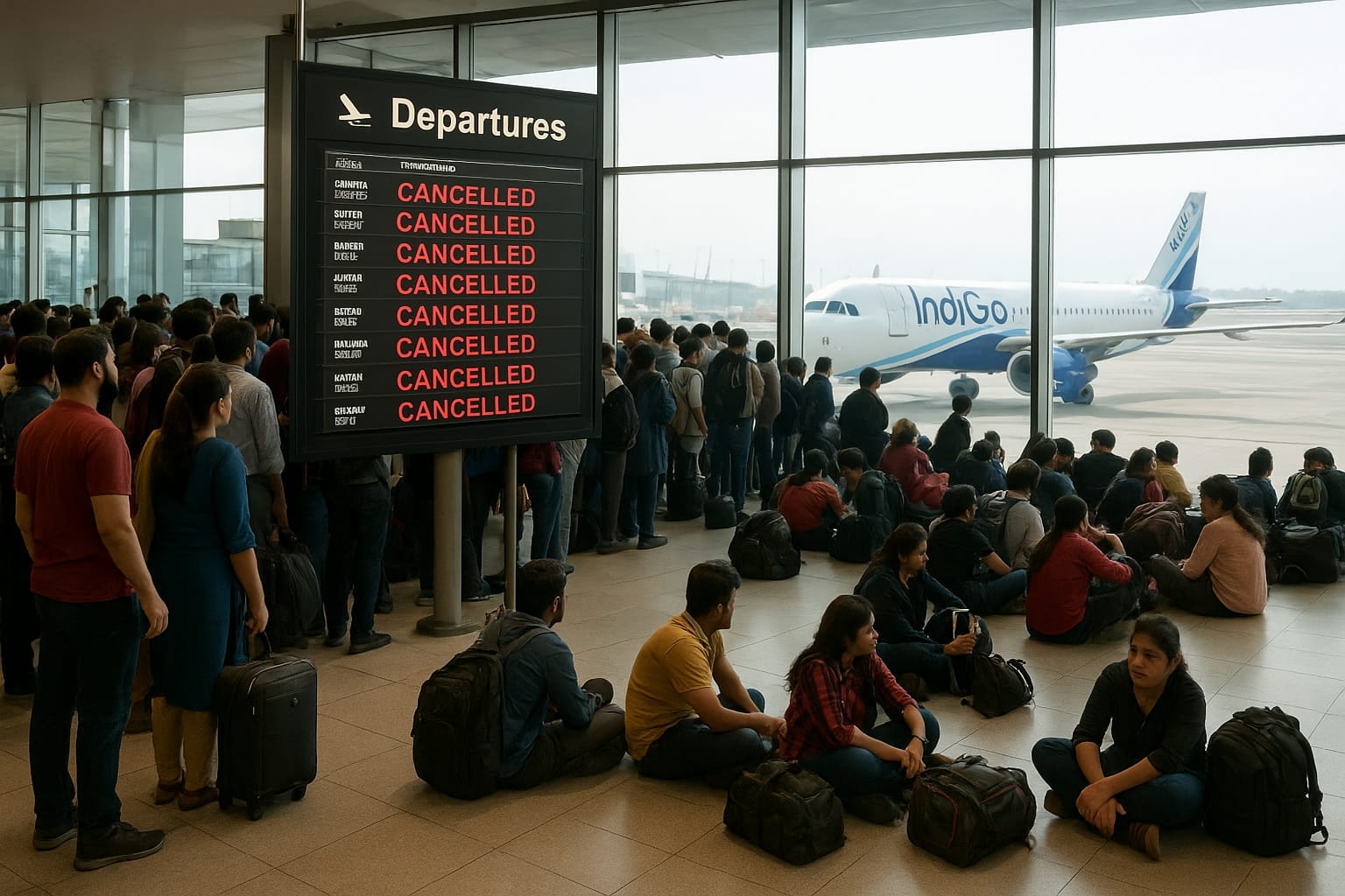 IndiGo’s December Crisis: How India’s Largest Airline Grounded Itself IndiGo’s December Crisis: How India’s Largest Airline Grounded Itself