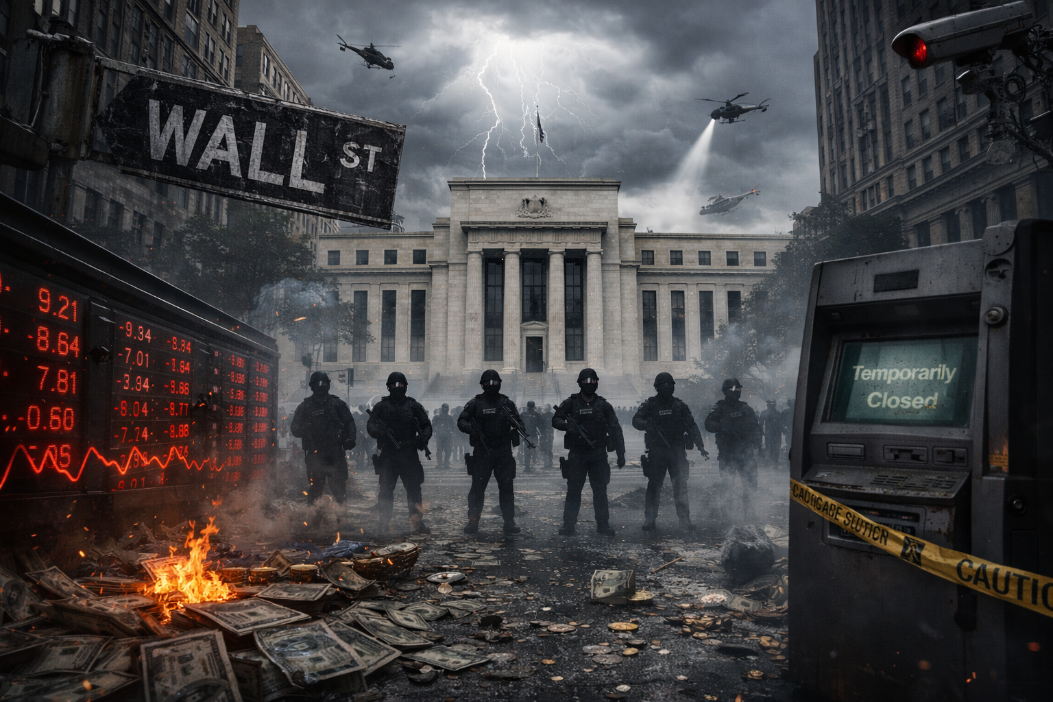 The Day the Financial System Freezes