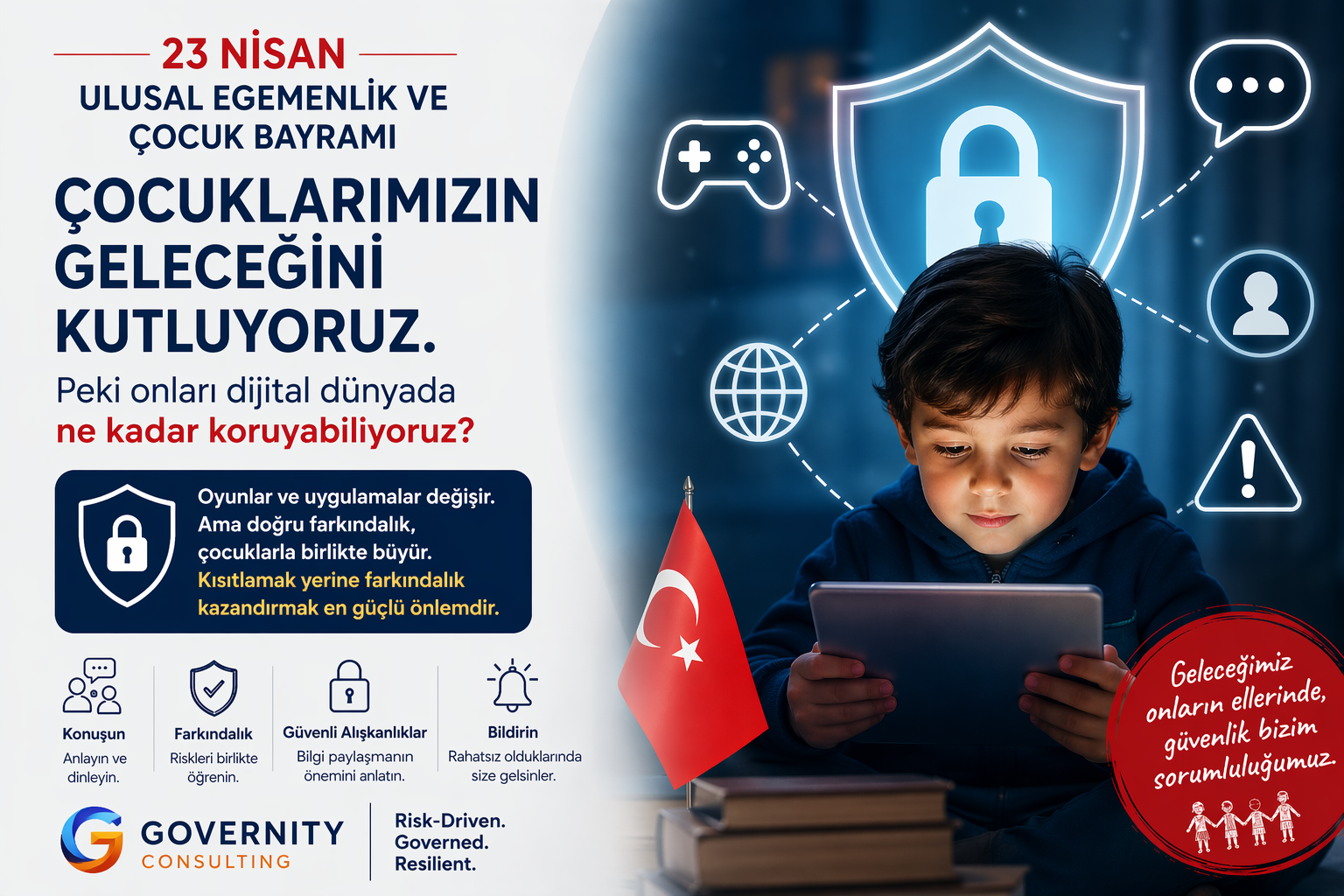 23 Nisan’da Bir Soru: Çocuklarımız Dijital Dünyada Ne Kadar Güvende?