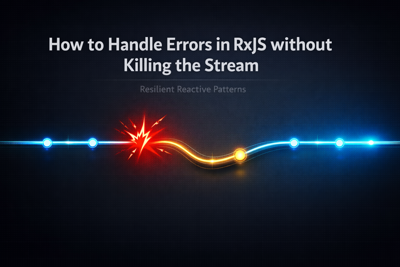 How to Handle Errors in RxJS without Killing the Stream