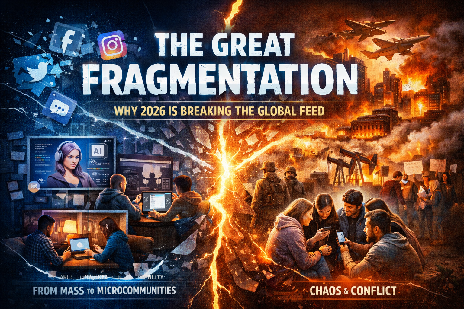 THE GREAT FRAGMENTATIO N: WHY 2026 IS BREAKING THE GLOBAL FEED.