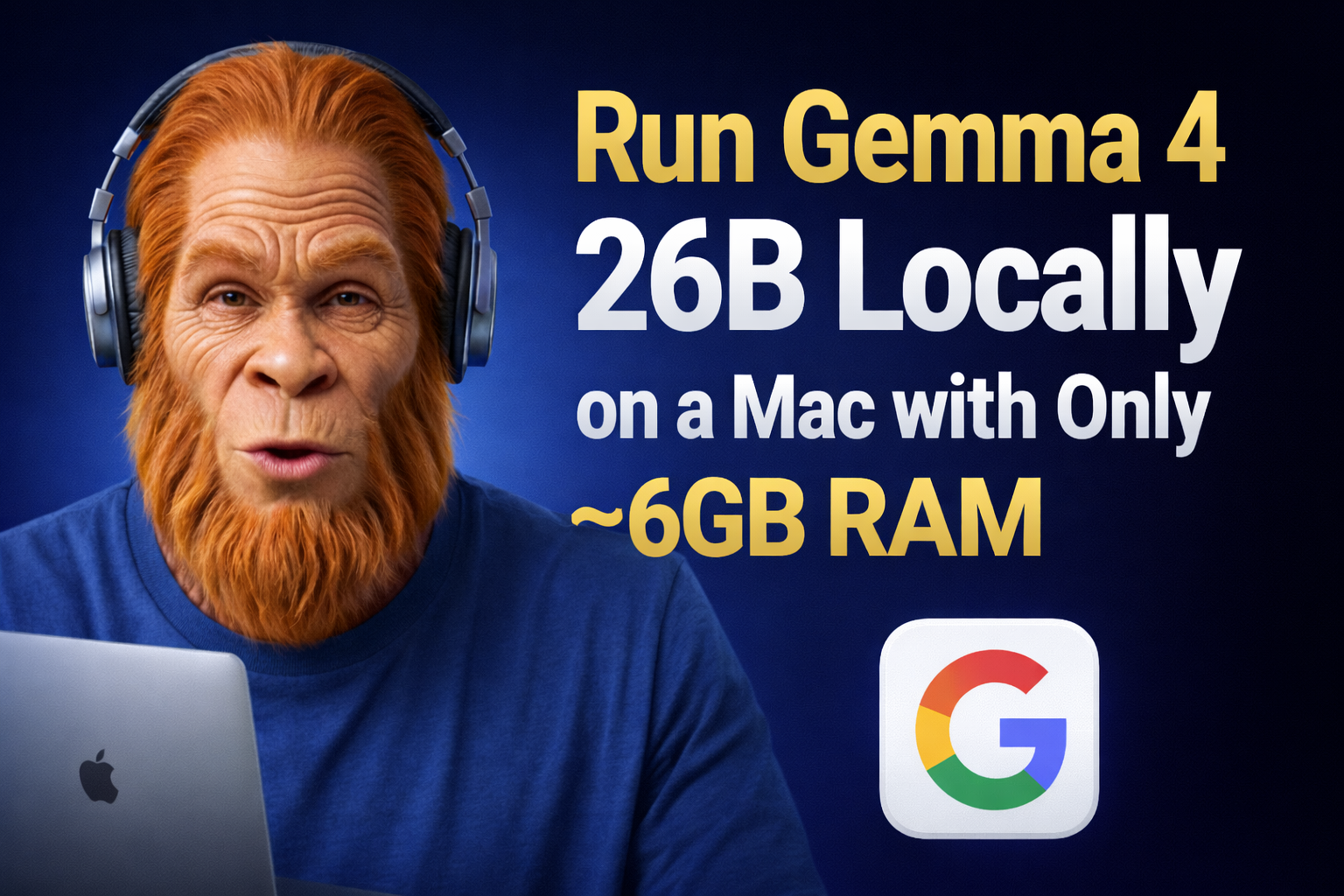 Run Gemma 4 26B MOE Locally on a Mac with Only ~6GB RAM