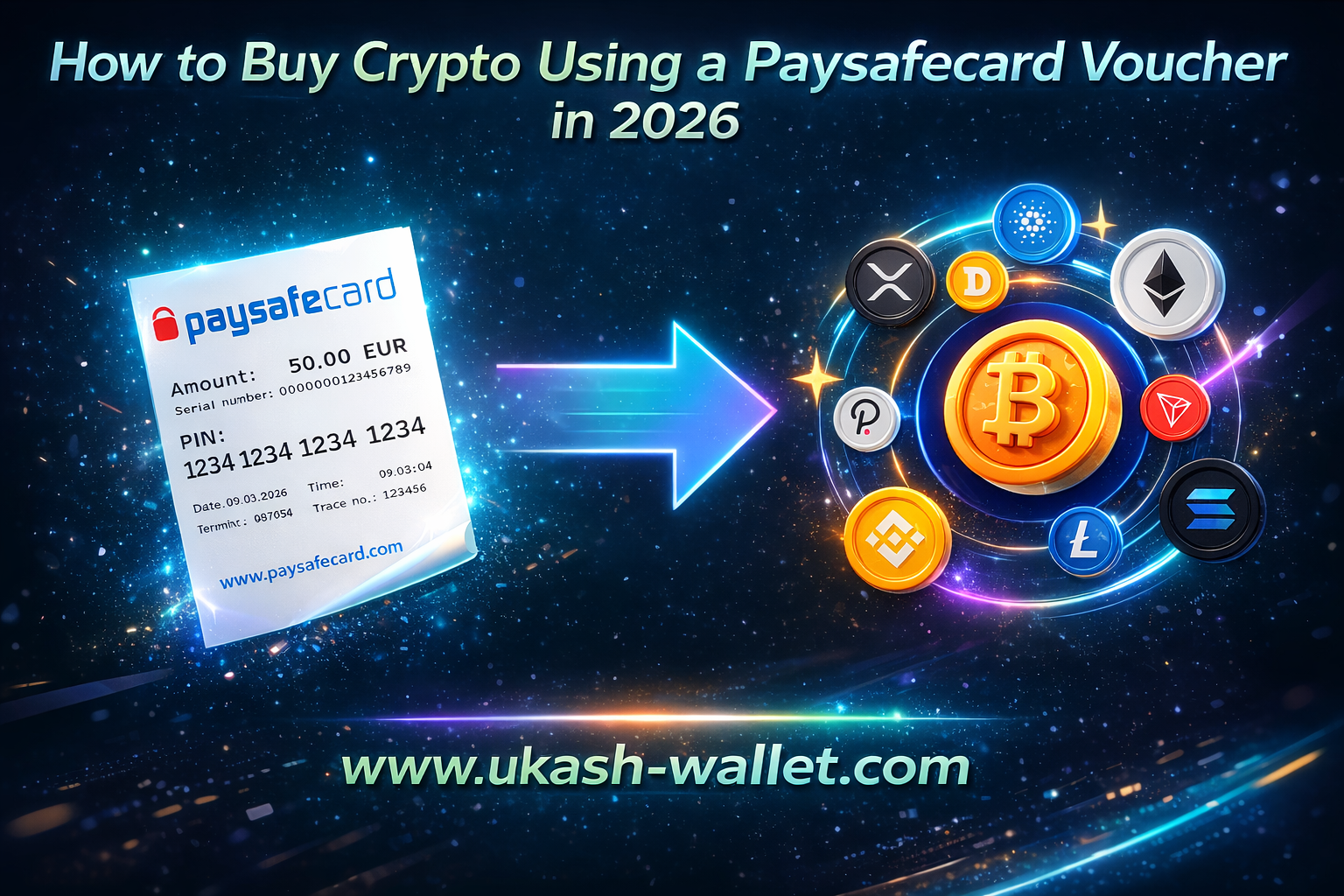 How to Buy Crypto Instantly Using Paysafecard (Voucher or Account) in 2026