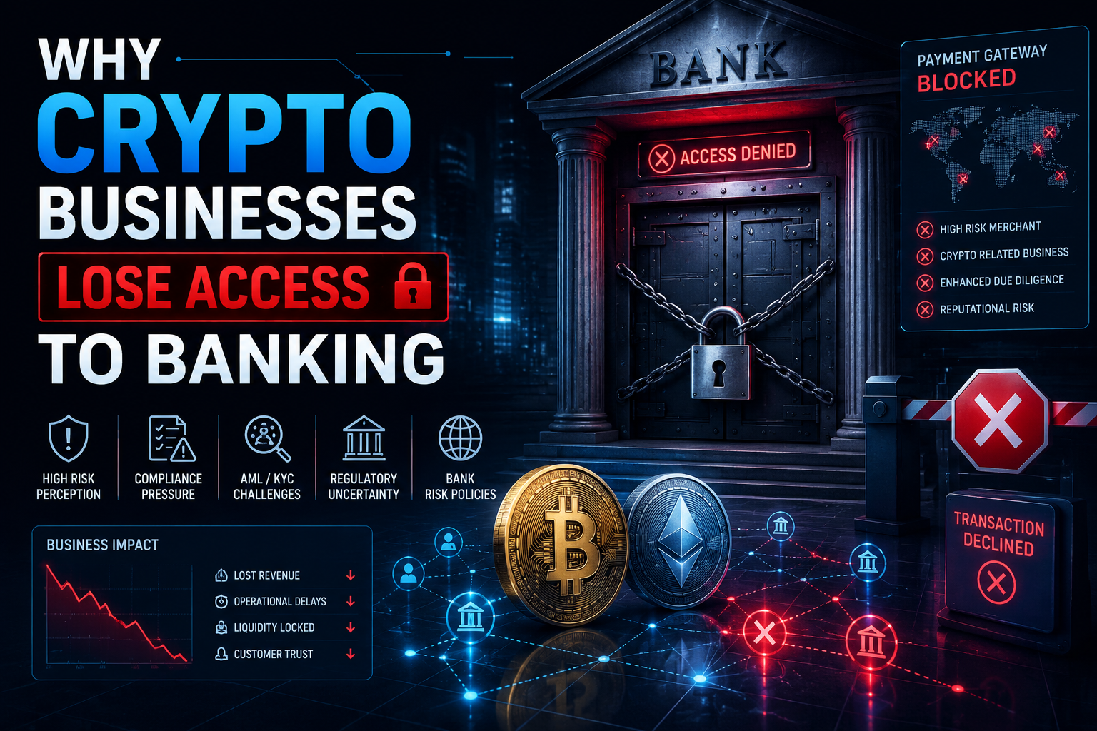Why Crypto Businesses Lose Access to Banking