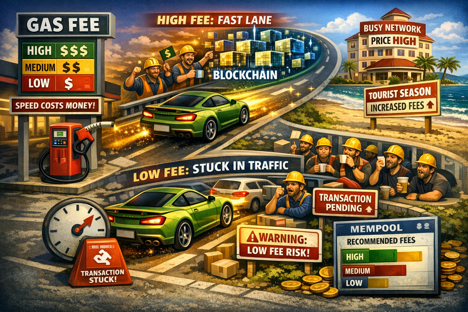 What is a gas fee — and why does it keep changing?