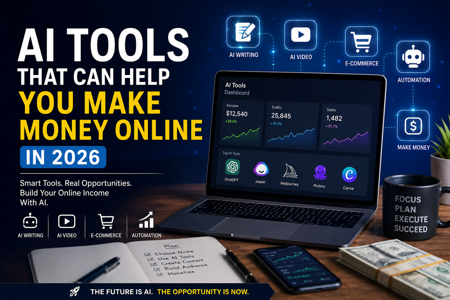 AI Tools That Can Help You Make Money Online in 2026