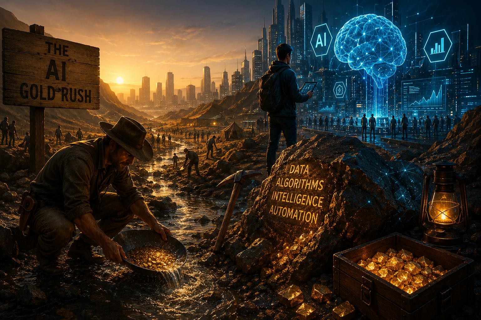 The AI Gold Rush: Are You Positioning Yourself for Wealth — or Watching It Happen?
