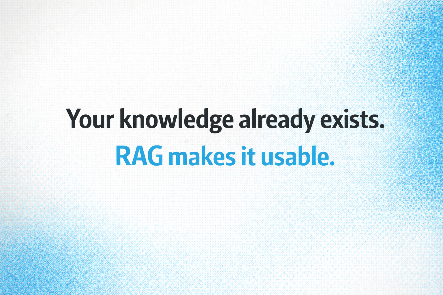 The Business Impact of a RAG-Powered Knowledge Base