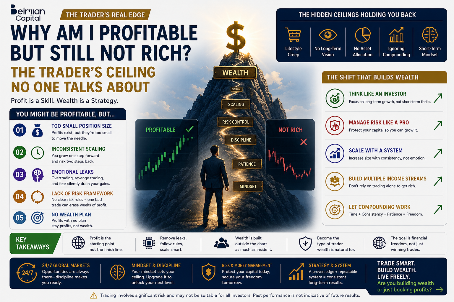 Why Am I Profitable But Still Not Rich? The Trader’s Ceiling No One Talks About